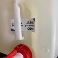 Jabón para manos aroma coco