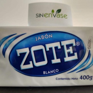 Jabón en Barra Zote Blanco 400gr